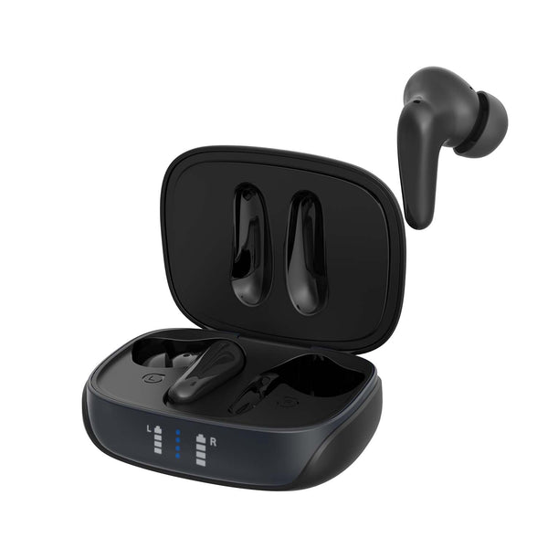 Friendie AIR Focus ANC · Auriculares sem Fios com Cancelamento de Ruído · Preto Mate